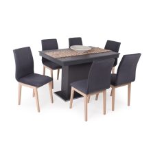 Lotti szék - Sötétszürke/Sonoma