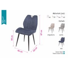 Nelly szék - Szürke 