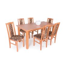 Sophia favázas szék szövet kárpittal