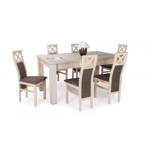 Tony modern bővíthető étkezőasztal 160x90 cm (+40cm)