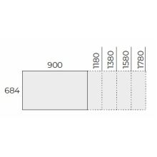 EX IS 118/68 íróasztal