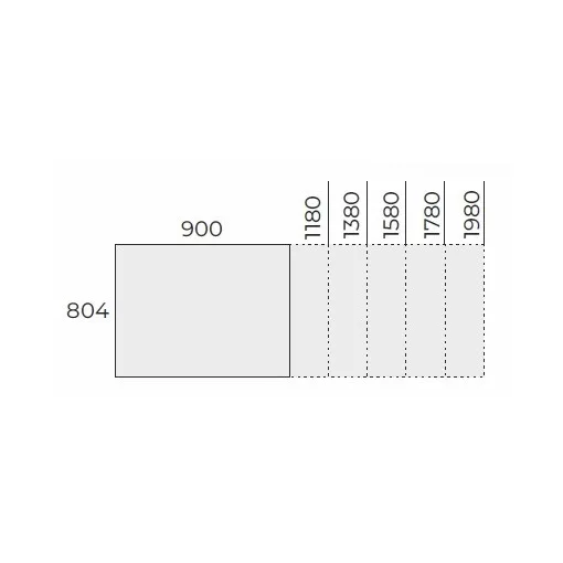 EX IS 118/80 fémlábas íróasztal