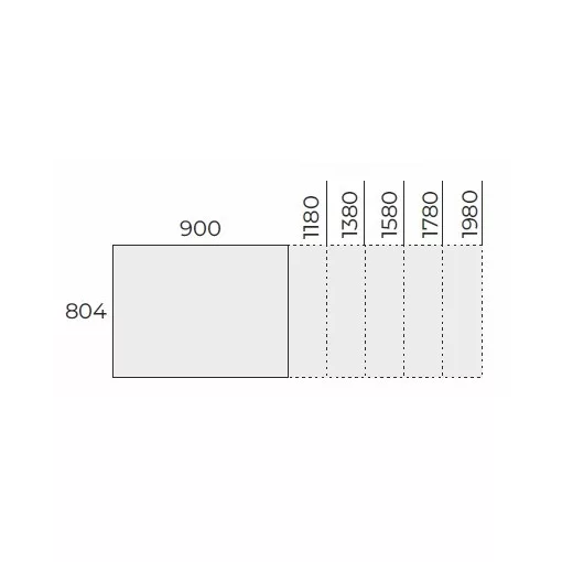 EX IS 138/80 íróasztal