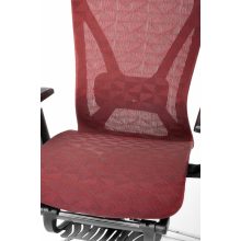 Lázár Net bordó hálós forgószék