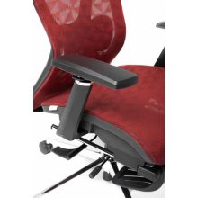 Lázár Net bordó hálós forgószék