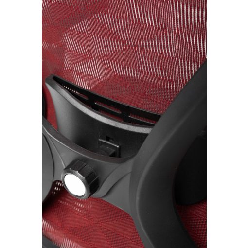 Lázár Net bordó hálós forgószék