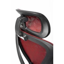 Lázár Net bordó hálós forgószék