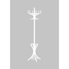 Thonet állófogas - fehér 