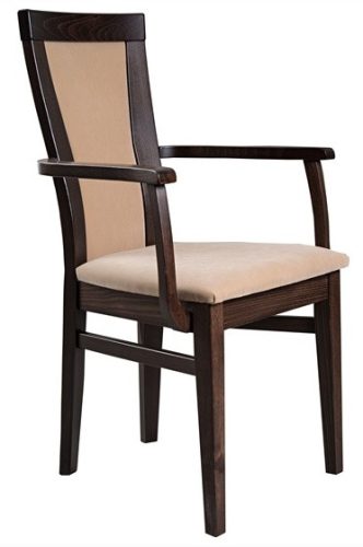 J - Petra tömörfa karfás szék választható kárpittal