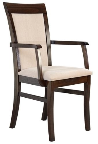 J - Szandra tömörfa karfás szék választható kárpittal