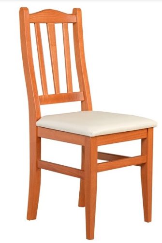 J - Varia pálcás tömörfa szék választható kárpittal