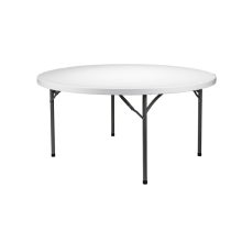 Catering fehér összecsukható körasztal ø152 cm (70152)