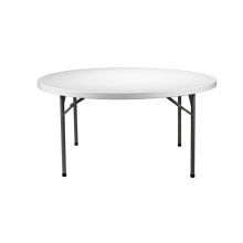Catering fehér összecsukható körasztal ø152 cm (70152)