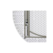 Catering fehér összecsukható körasztal ø152 cm (70152)