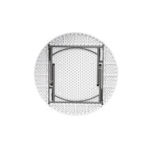 Catering fehér összecsukható körasztal ø152 cm (70152)