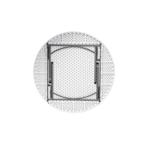 Catering fehér összecsukható körasztal ø152 cm (70152)