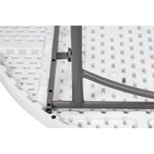 Catering fehér összecsukható körasztal ø152 cm (70152)