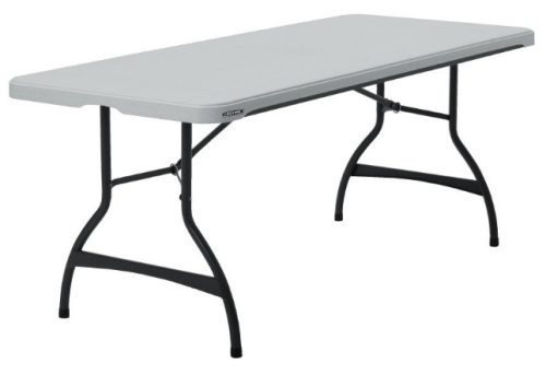 M - Catering összecsukható asztal és rakásolható kerti asztal 183x76 cm (80272)