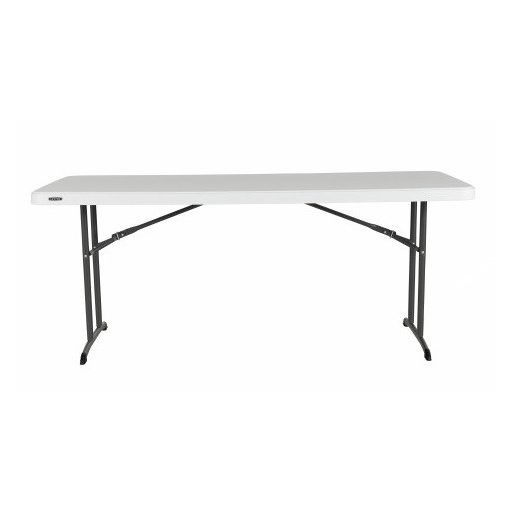 Catering összecsukható asztal és rakásolható kerti asztal 183x76 cm (80955)