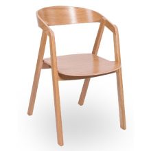 Futura tölgyfa rakásolható éttermi szék
