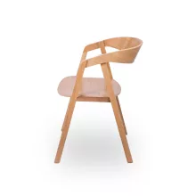 Futura tölgyfa rakásolható éttermi szék
