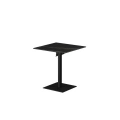 Alfa Fold felhajtható asztal - Fekete kő HPL lap