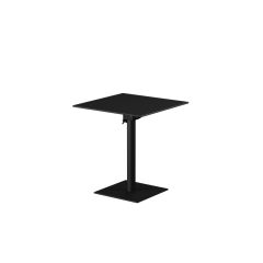 Alfa Fold felhajtható asztal - Mély Fekete HPL lap