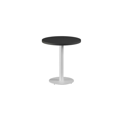 Alfa R körasztal - Fehér Váz/Antracit laminált lap (28 mm)