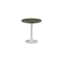Alfa R körasztal - Fehér Váz/Tölgyfa Frappé laminált lap (38 mm)