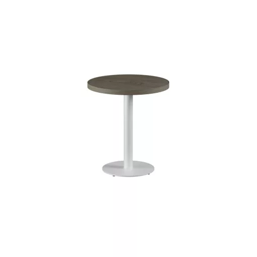 Alfa R körasztal - Fehér Váz/Tölgyfa Frappé laminált lap (38 mm)