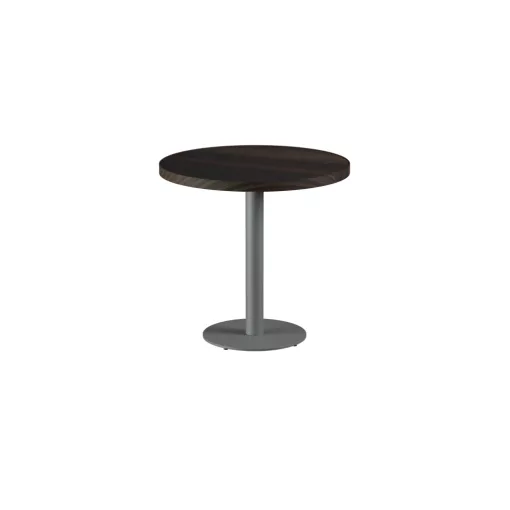 Alfa R körasztal - Szürke Váz/Déli Dió laminált lap (38 mm)