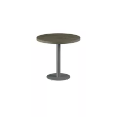   Alfa R körasztal - Szürke Váz/Tölgyfa Frappé laminált lap (38 mm)