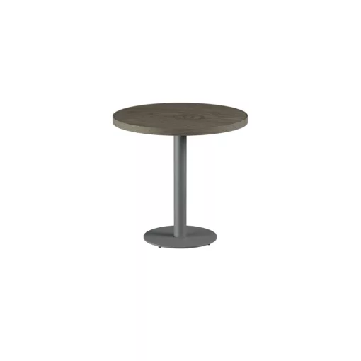 Alfa R körasztal - Szürke Váz/Tölgyfa Frappé laminált lap (38 mm)