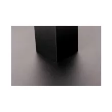 Alfa S asztalláb 40x40 - Fekete