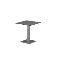 Alfa S asztal - Szürke váz/Beton HPL lap