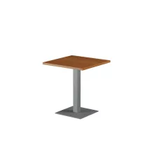 Alfa S asztal - Szürke Váz/Bükk laminált lap (28 mm)