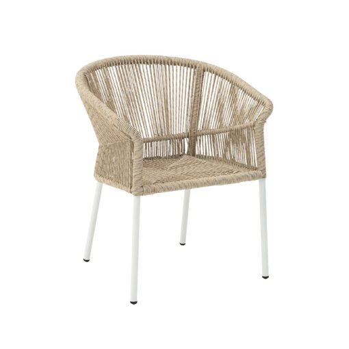 Augusto kültéri szék - Bézs