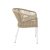 Augusto kültéri szék - Bézs