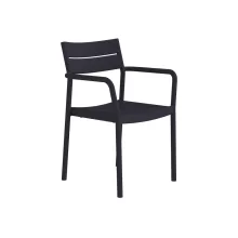 Capri Arm 23 szék - Fekete