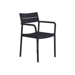 Capri Arm 23 szék - Fekete