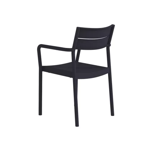 Capri Arm 23 szék - Fekete