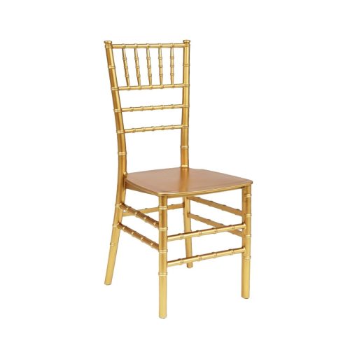 M - Chiavari esküvői szék - arany színben