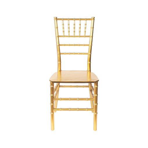 M - Chiavari esküvői szék - arany színben