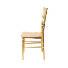 M - Chiavari esküvői szék - arany színben