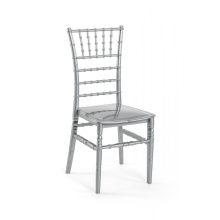 M - Chiavari esküvői szék - ezüst színben
