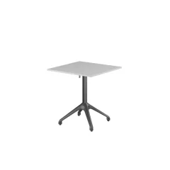   Clever önszintező, felhajtható asztal - Fehér Laminált lap
