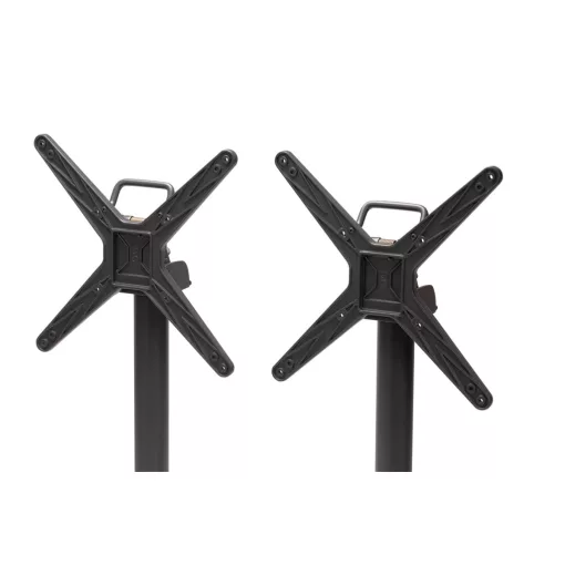 Cross Comfort Duo felhajtható asztal - Szürke váz/Szürke Kő HPL lap