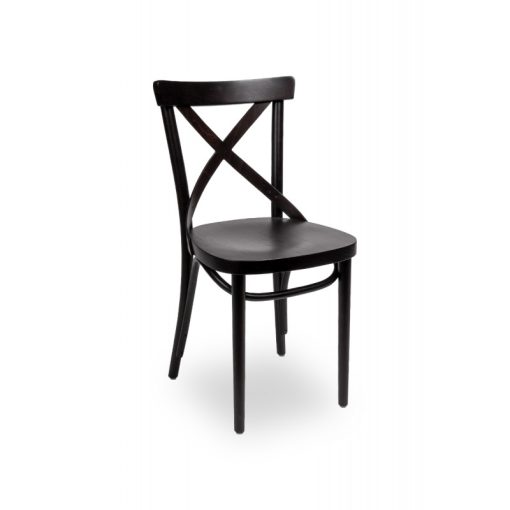Cross Back szék - Fekete