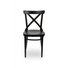 Cross Back szék - Fekete