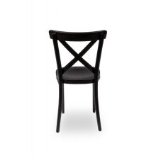 Cross Back szék - Fekete
